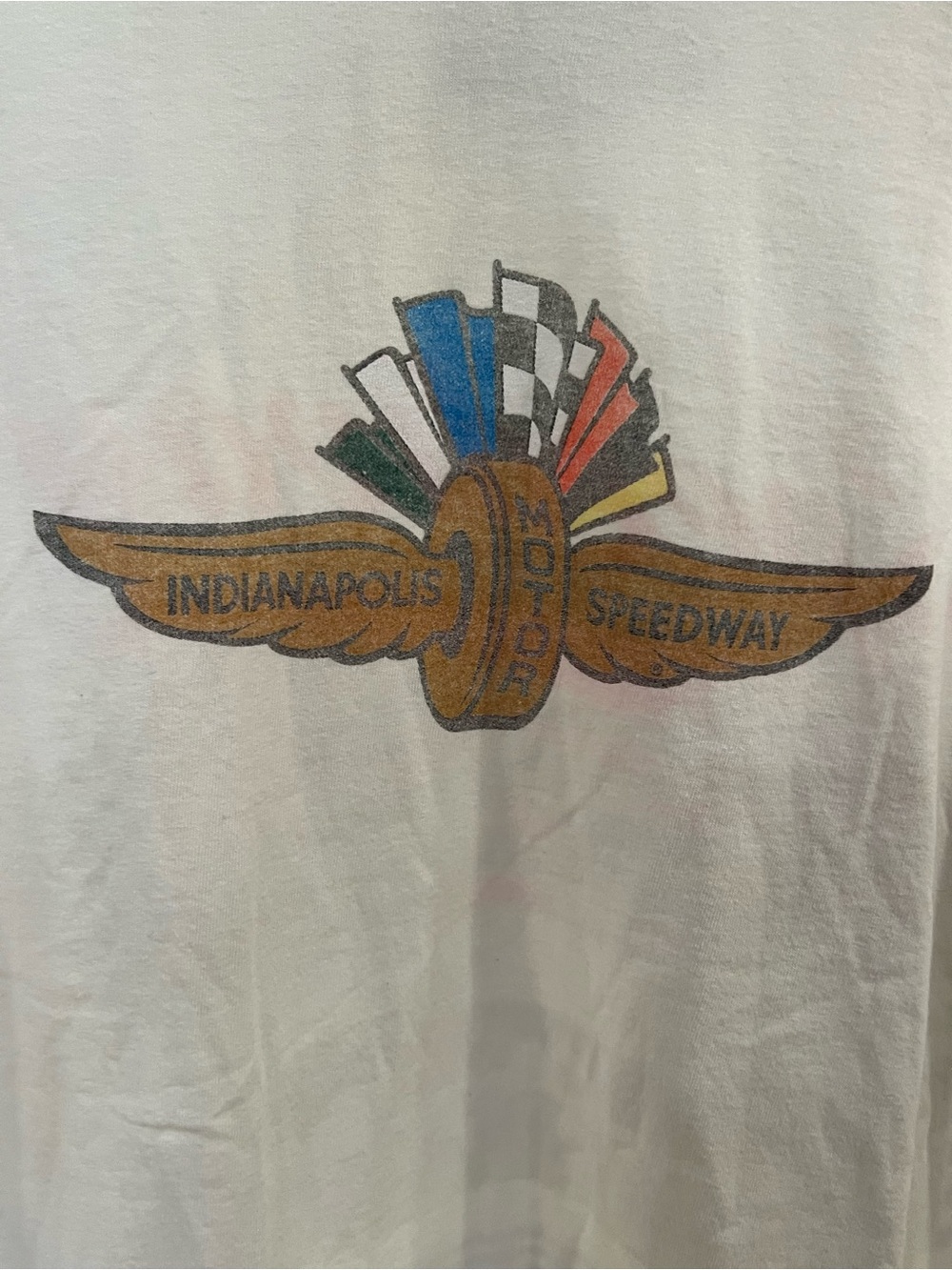 Indianapolis Speedway Graphic Short Sleeve Tee - White